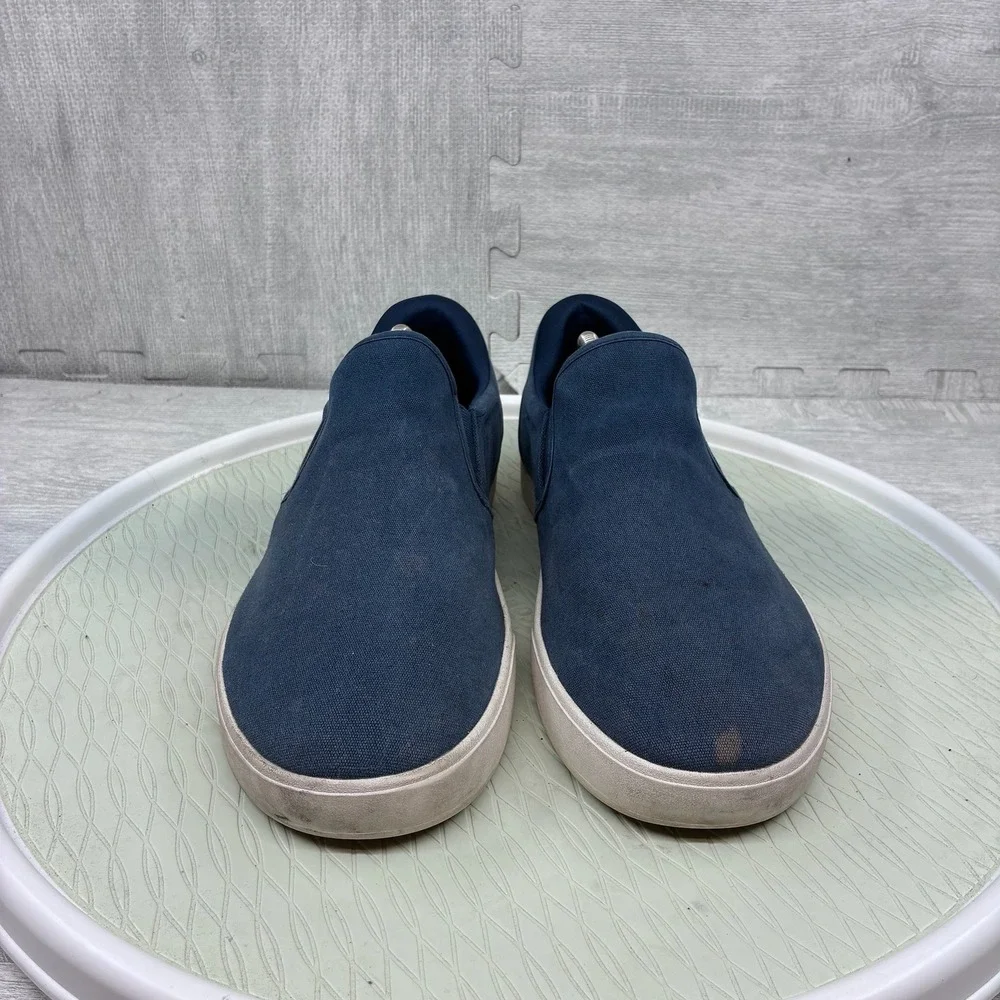 Kizik Venice Shoes Mens 11 Tidepool Blue Canvas Hands Free Slip On DVENTD01-1D